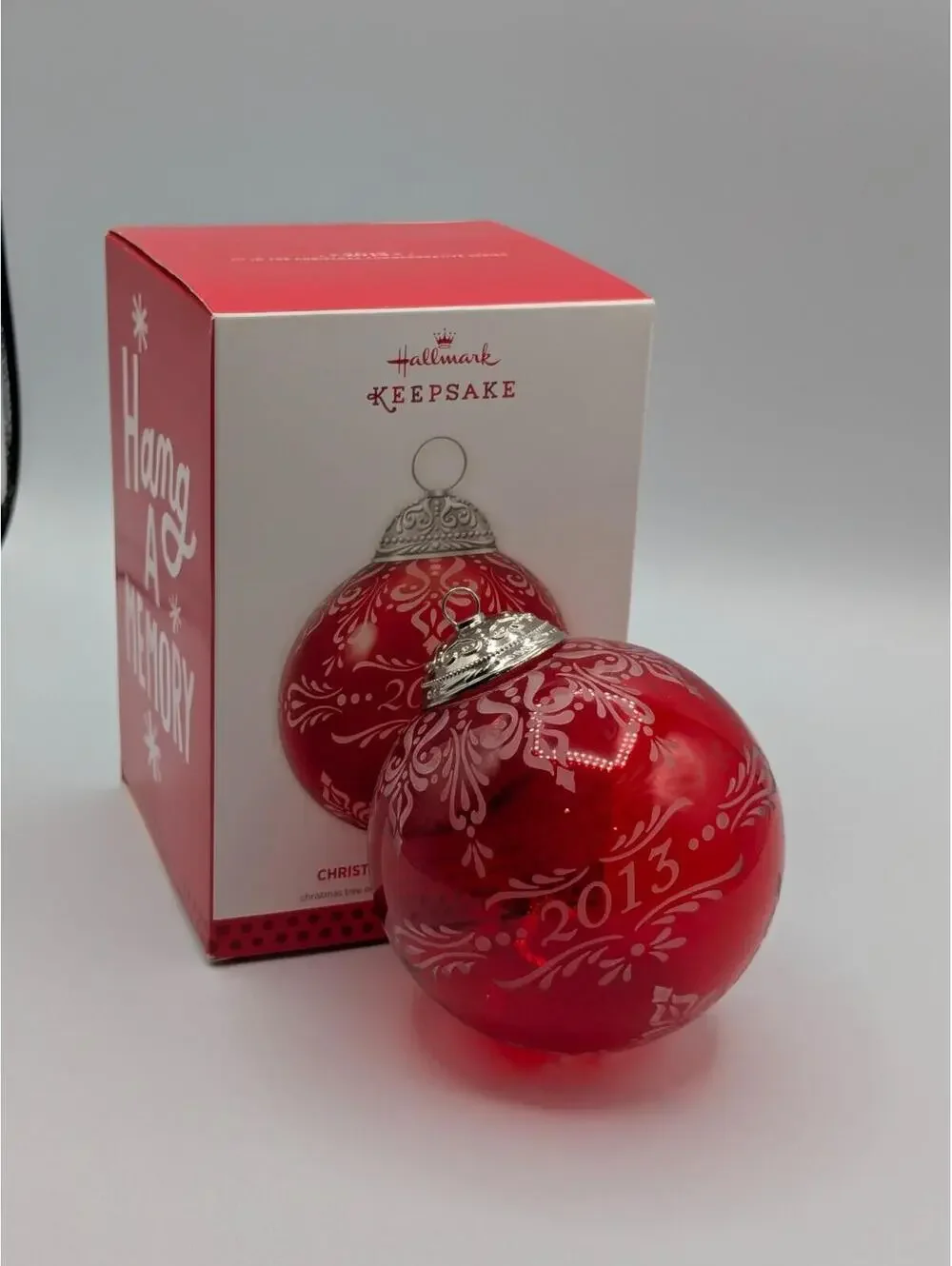 Hallmark Keepsake Christmas Commemorative 2013, 1st in Series, Red Glass Ball